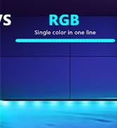 DAYBETTER RGB-Plus COB LED Strip Lights, Smart LED Lights with Built-in IC Chips, App-Control, Mu...