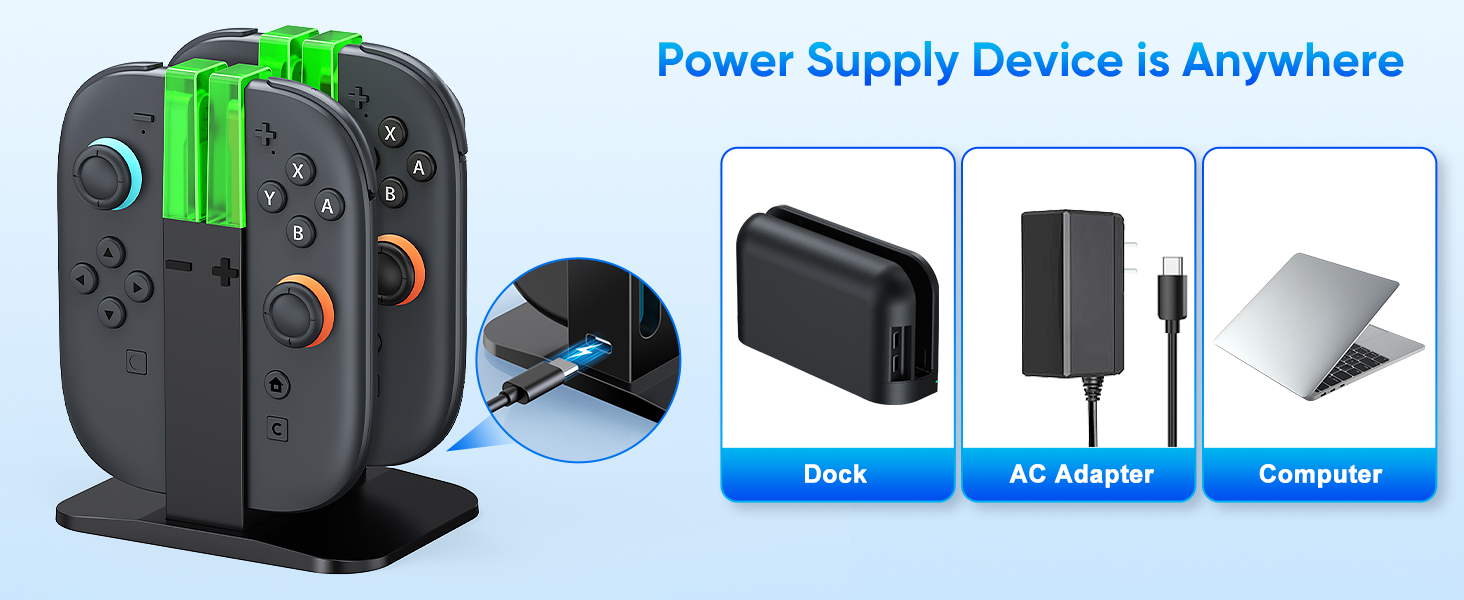 Swicth 2 charger station