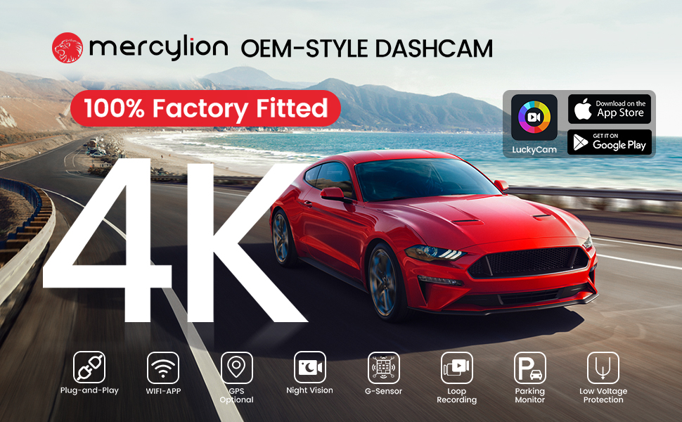 4K dash cam
