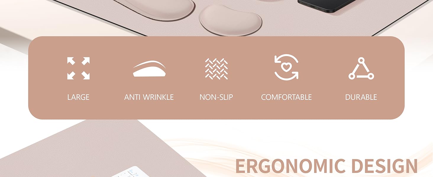 keyboard and mouse pad