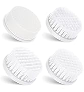 Only Compatible with COSLUS 7IN1 FBS-D Face Cleansing Brush Replacement Heads 4 PCS