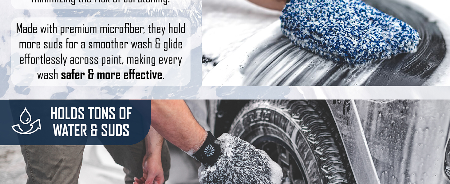 cyclone car wash mitt