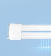 AMUFER Bug Zapper Replacement Bulb for Bug Zapper Outdoor, 18W Single U-Shaped Twin Tube Bulb wit...