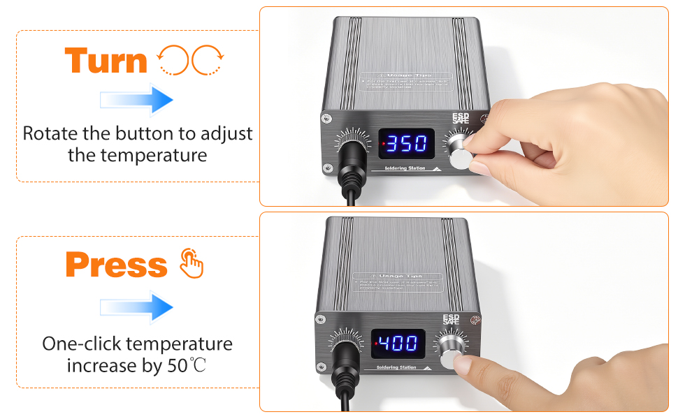 AUCANLA Digital Soldering Station Kit