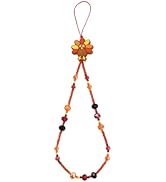 BEEFLYING Beaded Phone Charm Wrist Straps Y2K Phone Bracelet Lanyard, Cute Cyrstal Butterfly Flow...