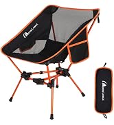 MOON LENCE Portable Camping Chair Backpacking Chair - The 4th Generation Ultralight Folding Chair...
