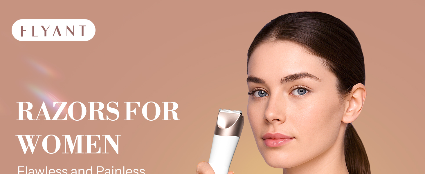 2 in 1 Electric Shaver for Women