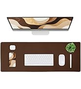 ALOANES Waterproof Mouse Pad with Durable Stitched Edge, XL Gaming Keyboard Pad, Non-Slip Rubber ...