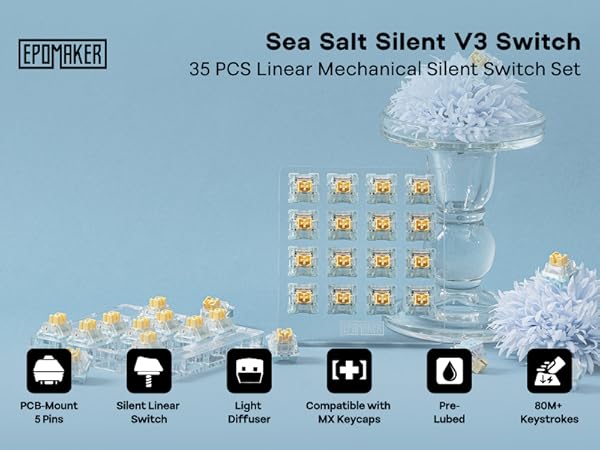 EPOMAKER SeaSalt Silent V3 Switch