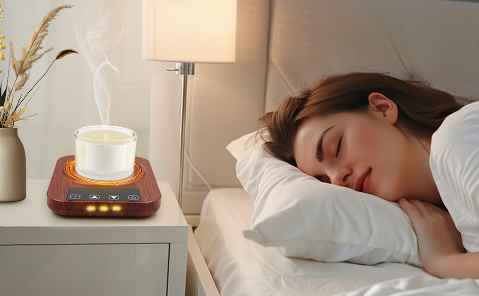 Coffee Mug Warmer, Cup Warmer for Desk with Auto Shut Off, 3 Temp Settings, Mug Warmer for Coffee,