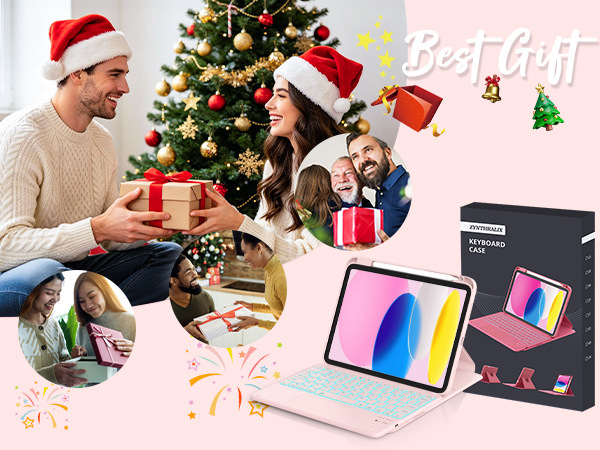 ipad a16 keyboard case back to school gift black friday Christmas gift for student daily use