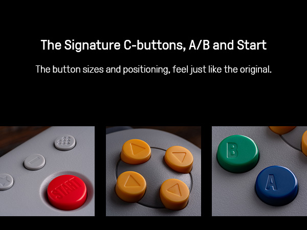 Bluetooth Controller for Analogue 3D, Switch, Switch 2, Windows, and Android