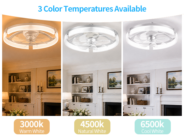 Ceiling Fans with Lights and Remote