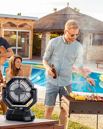 outdoor fan portable,portable battery fan,portable camping fan