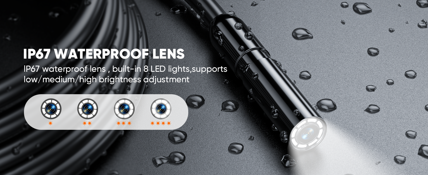 waterproof borescope