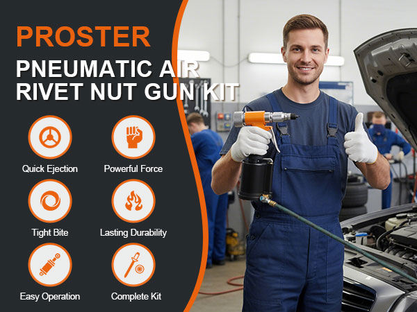 Pneumatic Hydraulic Riveters