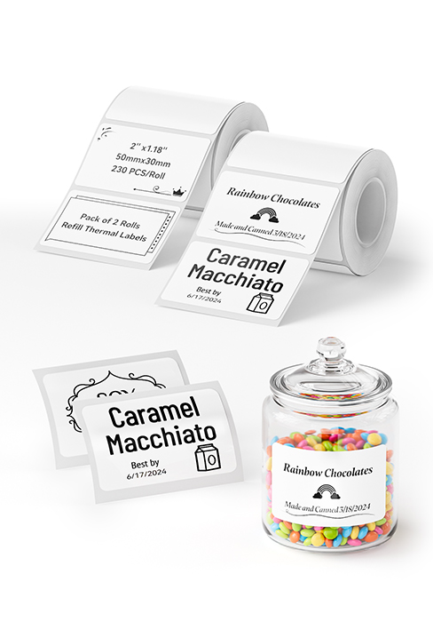 2 Rolls White for Home