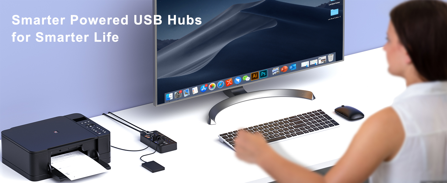 Smarter Powered USB Hubs