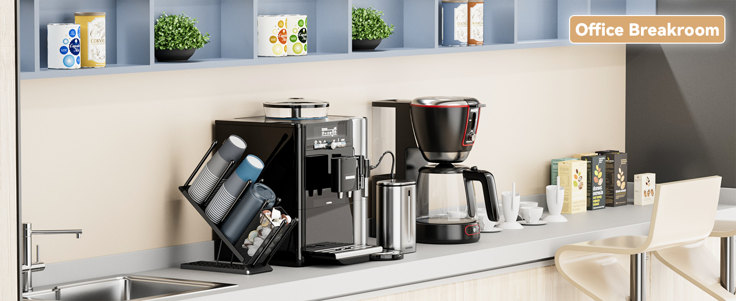 coffee cup organizer for office