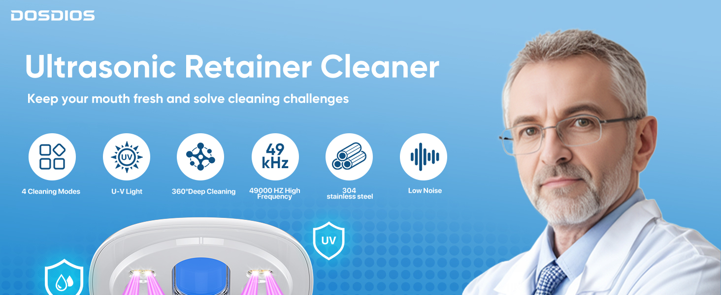 ultrasonic retainer cleaner