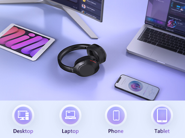 wireless over-ear headphones