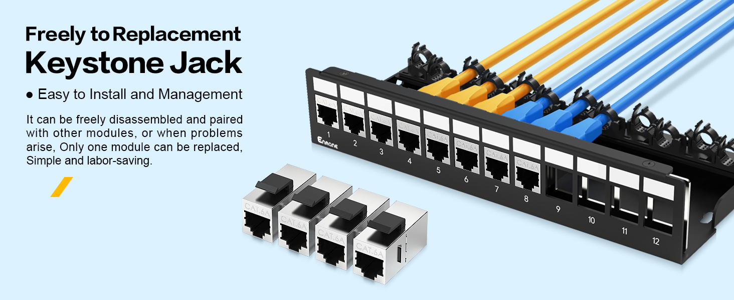 12port patch panel