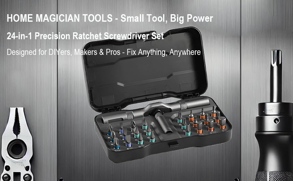 ratchet screwdriver set, precision screwdriver kit