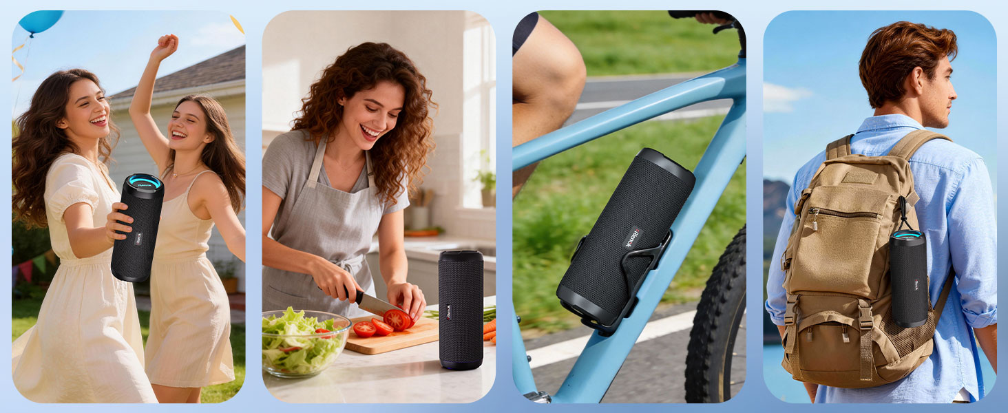 RINEOK speaker bluetooth