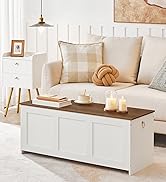 HOOBRO Storage Bench, 39.3