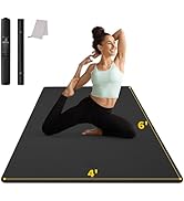 Sequence showing yoga or exercise mat being rolled out on dark surface, demonstrating the unfolding process from rolled to flat position.