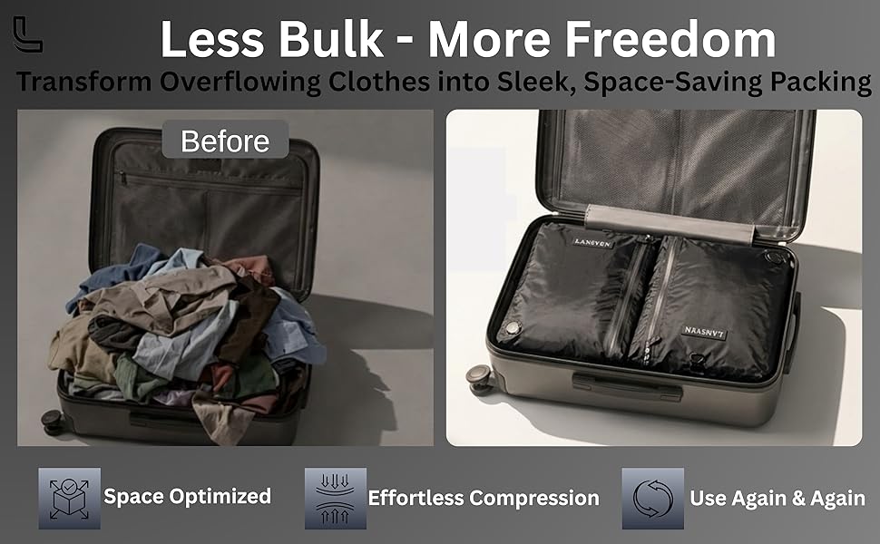 less bulk
