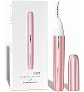 TOUCHBeauty Heated Eyelash Curler - Electric Eyelash Curler with Comb - Lash Curler for Painless ...