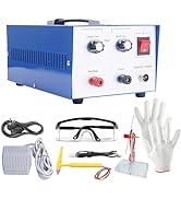 Jewelry Spot Welder Machine, 30A Professional Spot Welder for Gold Silver Platinum, Handheld Puls...