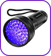 51 led blacklight flashlight