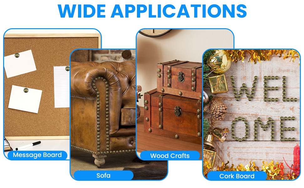 Furniture Tacks Nails for Upholstery Decorative