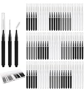 100pcs Braces Interdental Brushes, 3 Size Tooth Soft Bendable Picks Flossers for Teeth Braces Cle...
