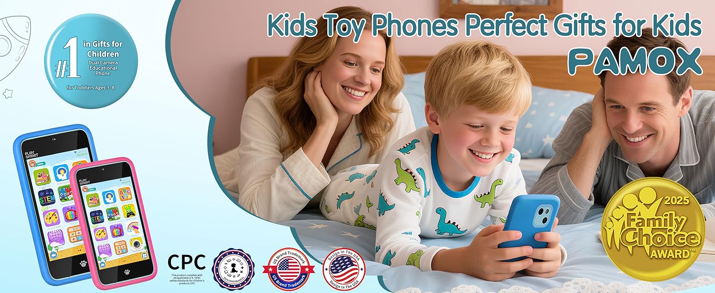 PAMOX Kids Toy Phones, Perfect gifts for Kids