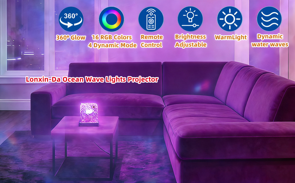 Ocean Wave Projector Light
