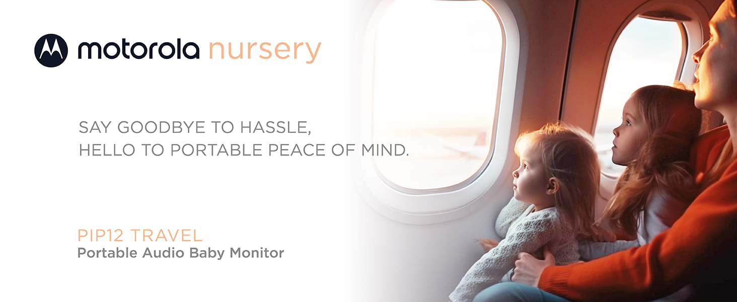 Motorola Nursery PIP 12 Audio Only Baby Monitor, monitor bebe, baby registry baby room essentials