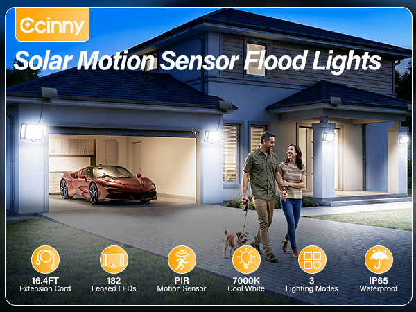 solar motion lights outdoor