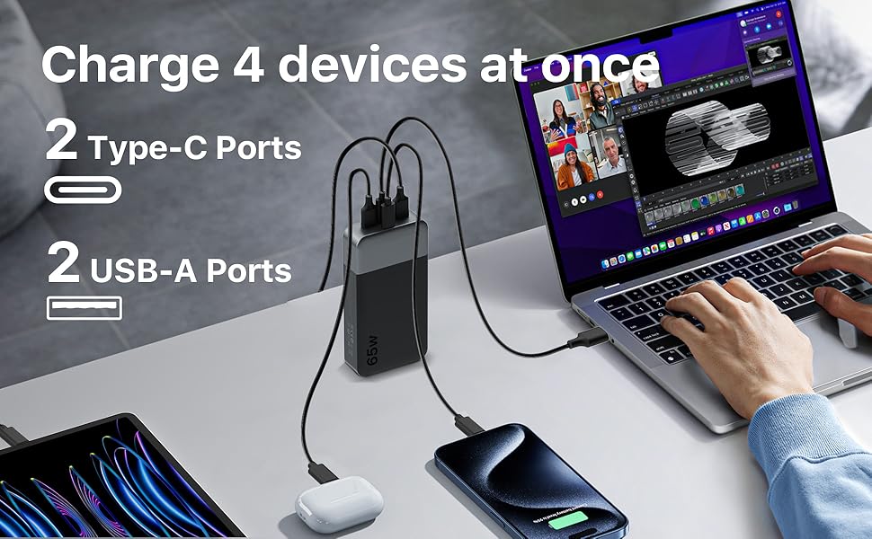 Charge 4 devices at once