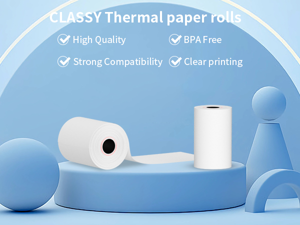 thermal paper credit card paper rolls 