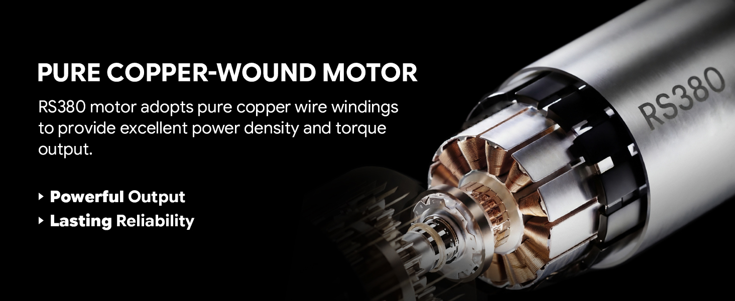PURE COPPER-WOUND MOTOR