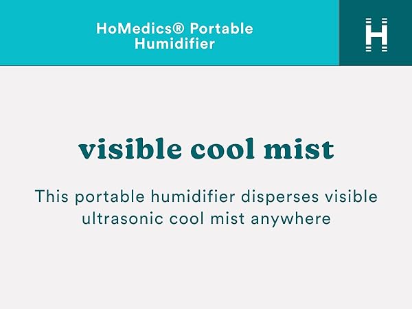 visible cool mist
