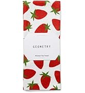 GEOMETRY Tea Towels – Spring &amp; Summer Collection – Quick-Dry, Ultra-Absorbent, Reusable Microfibe...