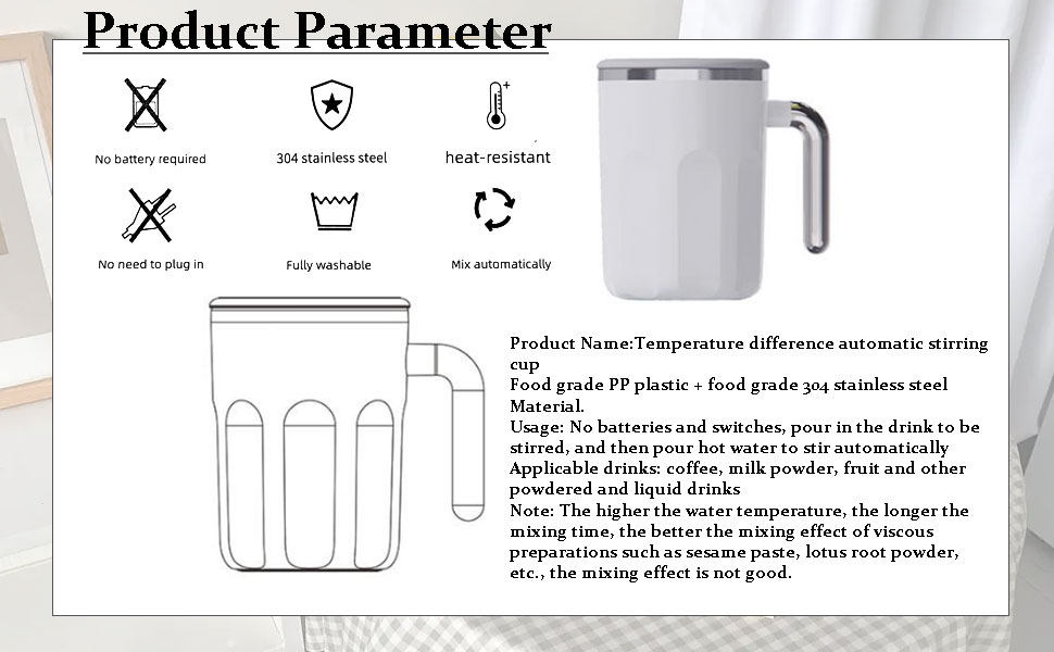 Product Parameter