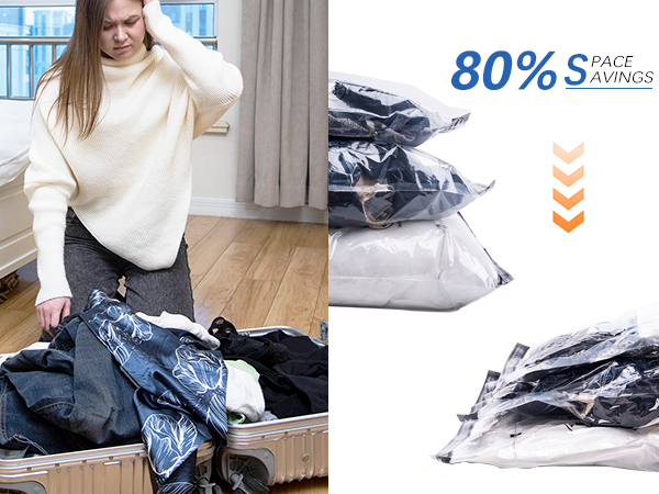 Vacuum storage bag