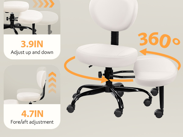 crossed legged office chair