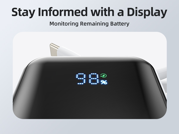30w power bank fast charger portable