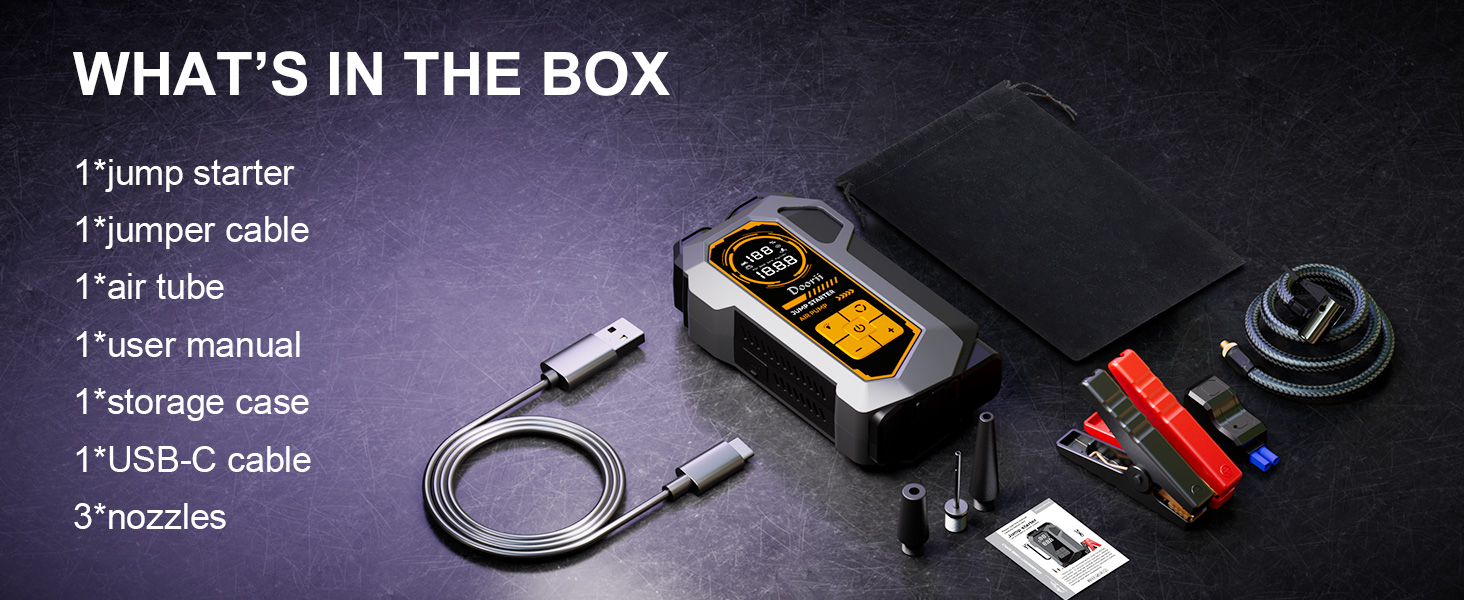 portable car jump starter